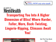 Tablet Screenshot of hypnosisforsex.com